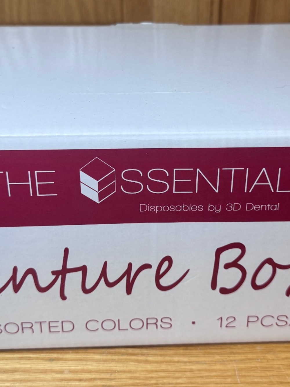 New The Essentials Denture Boxes Assorted Colors 12 Piece Plastic Denture Boxes